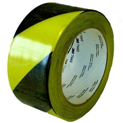 Padlójelölőszalag PVC 3M 766i Sárga-fekete 50 mm x 33 m - 24